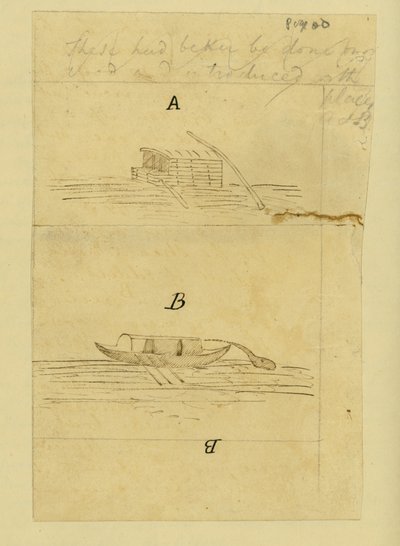Illustrasjon fra, brev skrevet, på en reise til de vestlige delene av USA..., av Elias Fordham Pym, 1818 (se også 332331) av English School