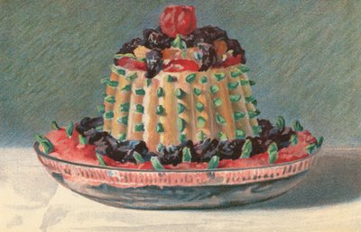 Imperial Tipsy Cake (fargelitografi) av English School