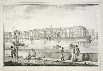 Det keiserlige vinterpalass, St. Petersburg av English School