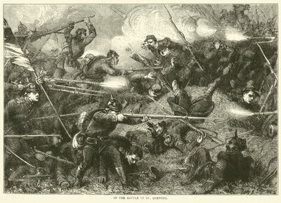 I slaget ved St Quentin, januar 1871 av English School