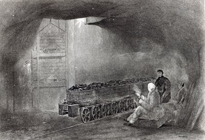 In the Coal Mine, illustrasjon fra 