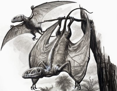 In the Days of the Dinosaurs: Hunters From A Height av English School