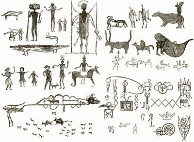 Indiske hieroglyfer av English School
