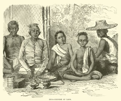 indokinesisk fra Laos av English School