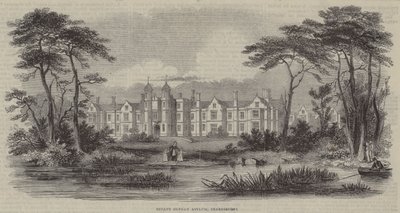 Asyl for foreldreløse spedbarn, Snaresbrook (gravering) av English School
