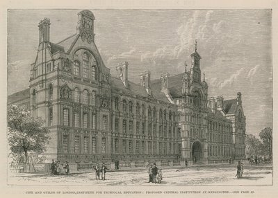 Institute for Technical Education, foreslått sentral institusjon i Kensington av English School