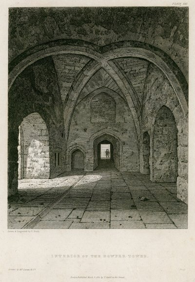 Interiøret i Bowyer Tower av English School