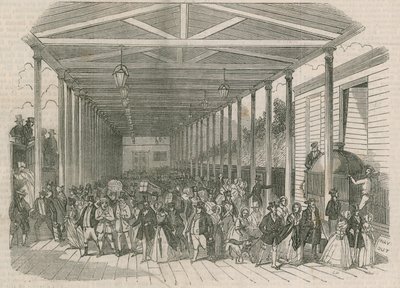 Interiøret i Great Western Railway-terminalen av English School