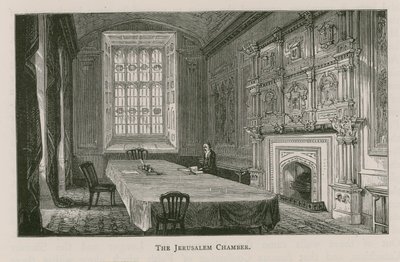 Interiøret i Jerusalem-kammeret av English School