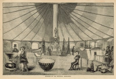 Innenansicht der Rotunde von English School