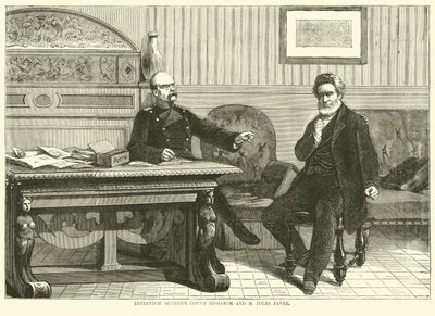 Intervju mellom grev Bismarck og M Jules Favre, september 1870 av English School