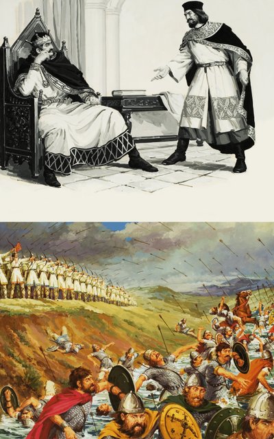 England einfallen; Massaker von Varaville von English School