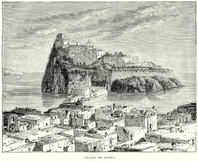 Insel Ischia (Gravur) von English School