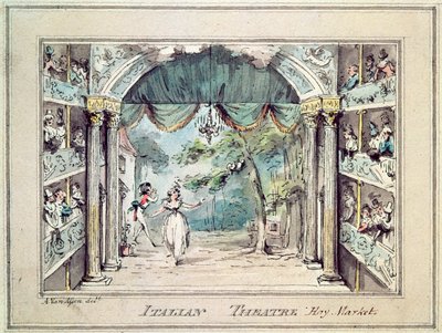 Italiensk teater, Haymarket av English School