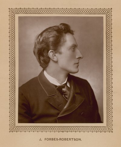 J Forbes-Robertson, fra et fotografi tatt spesielt for The Theatre av English School