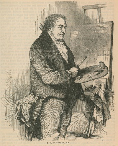 J M W Turner, kunstneren av English School
