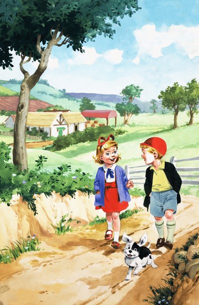 Jack og Jill og det gamle slottet av English School