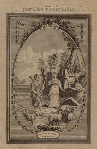 Jacob and Rachael, Genesis, Chapter 29, Verse 10 (engraving)   1322220   no       norwegian Successfully Translated  Original: The Poulterer, 1899. From The Book of Shops, 1899 Translat: The Poulterer, 1899. From The Book of Shops, 1899 1179652 no norwegia av English School