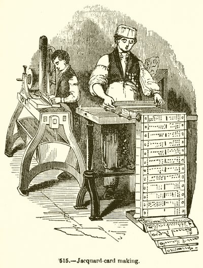 Jacquard-kortlaging av English School