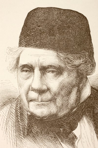 Jacques Babinet (litho) av English School