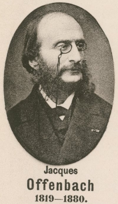 Jacques Offenbach (gravering) av English School