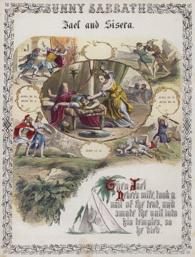 Jael und Sisera von English School