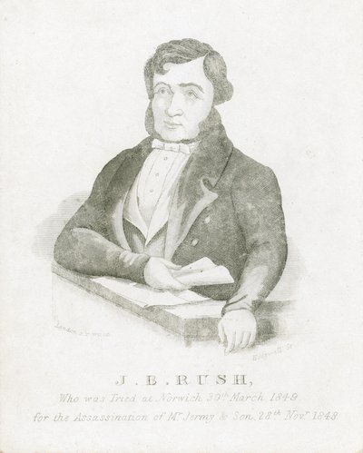 James Blomfield Rush, morder av English School