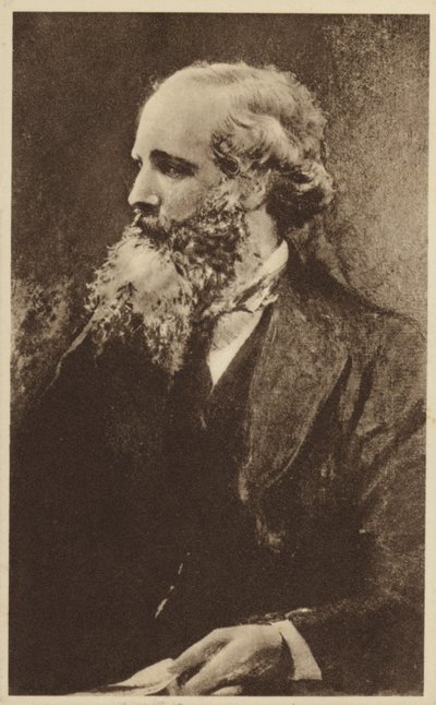 James Clerk Maxwell (1831–1879), skotsk teoretisk fysiker (lito) av English School