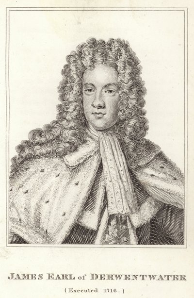 James Earl of Derwentwater, henrettet 1716 av English School