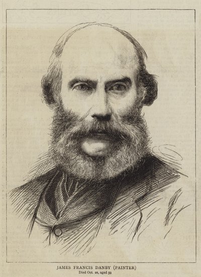 James Francis Danby, maler (gravering) av English School
