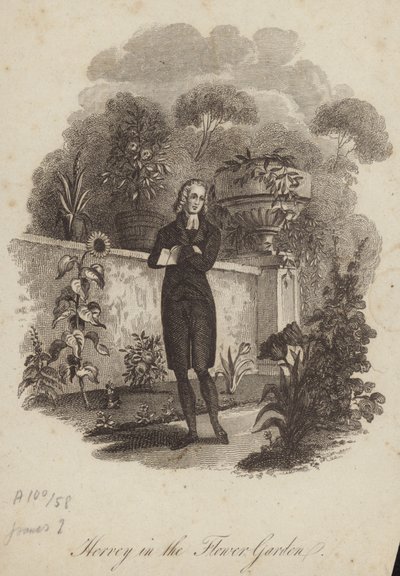 James Hervey i blomsterhagen av English School