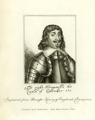 James Levingston, jarl av kalenderen av English School