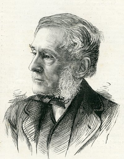 James Poole (1804-86) Illustrasjon fra The Graphic 10. april, 1886 av English School