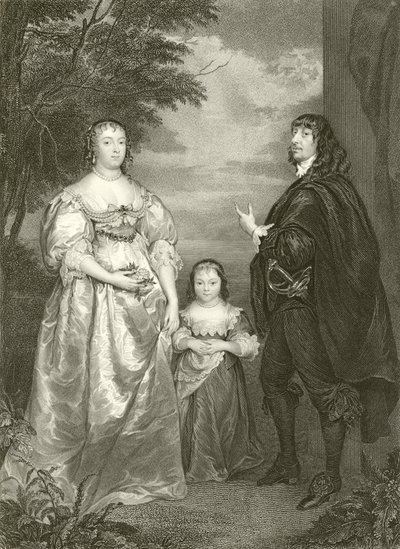 James Stanley 7., jarl av Derby og Charlotte de la Tremouille, hans grevinne av English School