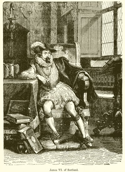 James VI. of Scotland av English School