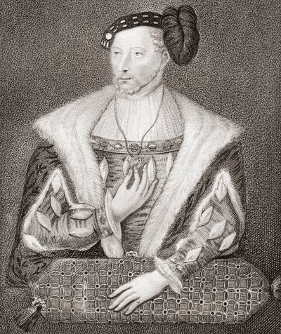 James V, kongen av skottene av English School