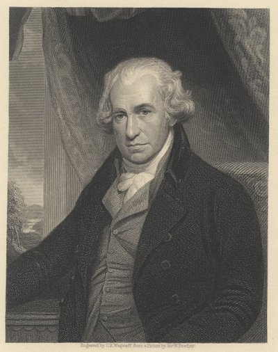 James Watt (gravering) av English School