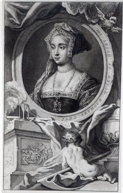 Jane Seymour, gravert av Jacobus Houbraken, 1746 av English School