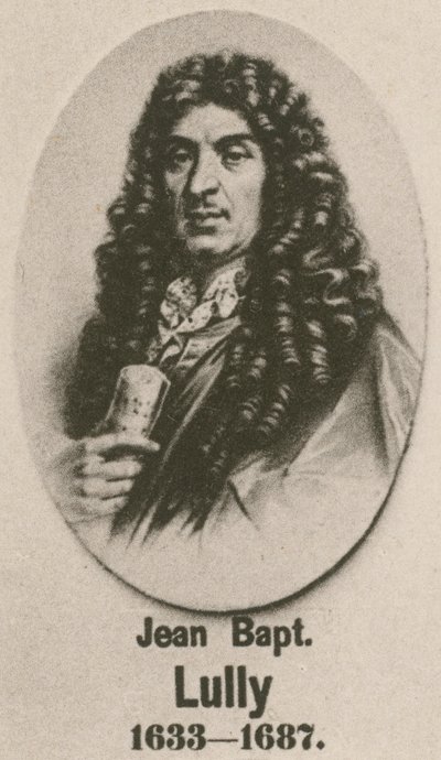 Jean Baptiste Lully (gravering) av English School