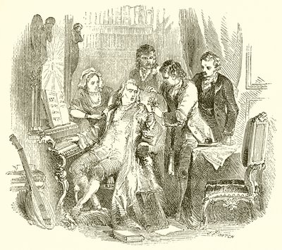 Jean Paul Richter ved Pianoforte av English School
