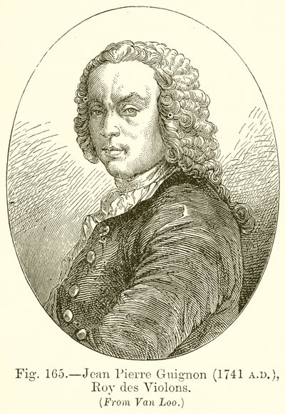 Jean Pierre Guignon, fiolinernes konge 1741 av English School