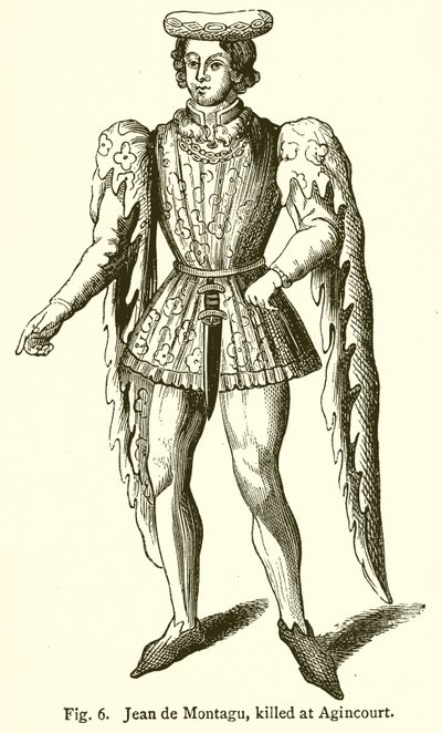 Jean de Montagu, drept ved Agincourt av English School