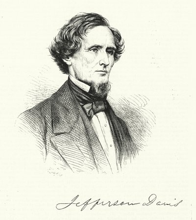 Jefferson Davis (gravering) av English School