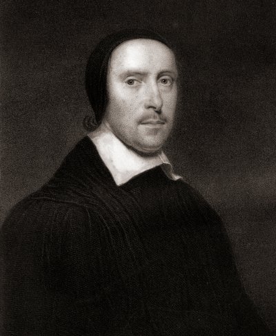 Jeremy Taylor (ca. 1613-67) fra Gallery of Portraits, utgitt i 1833 av English School