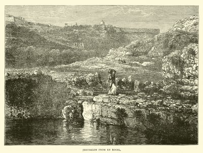 Jerusalem fra En Rogel av English School