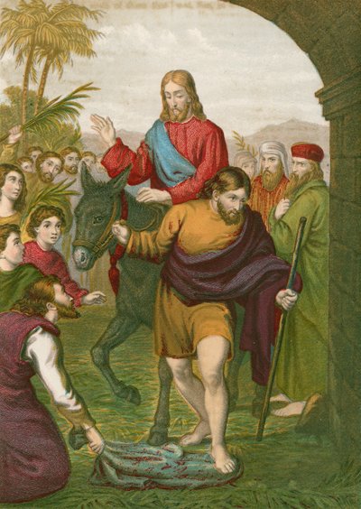 Jesu Kristi inntog i Jerusalem av English School