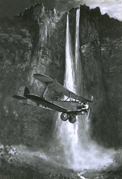 Jim Angels oppdagelse av det som ble kalt Angel Falls i Venezuela av English School