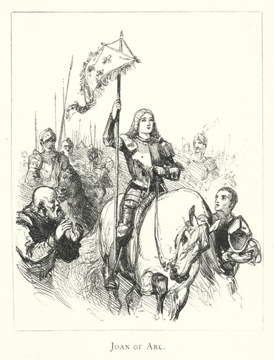 Jeanne d'Arc (gravering) av English School