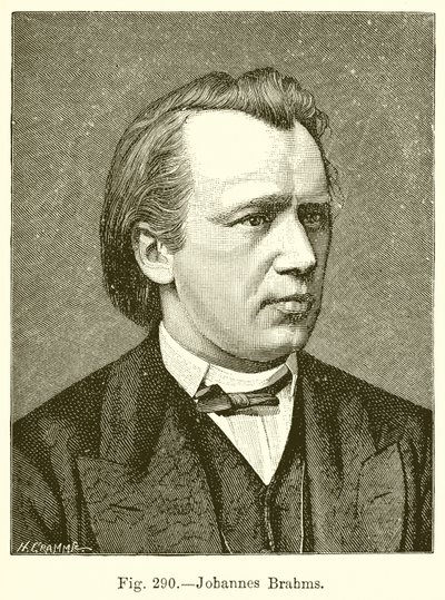 Johannes Brahms von English School
