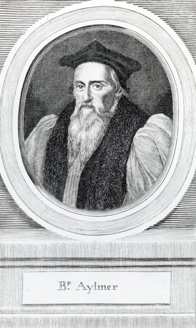 John Aylmer, Lord Bishop of London (1521–94) av English School